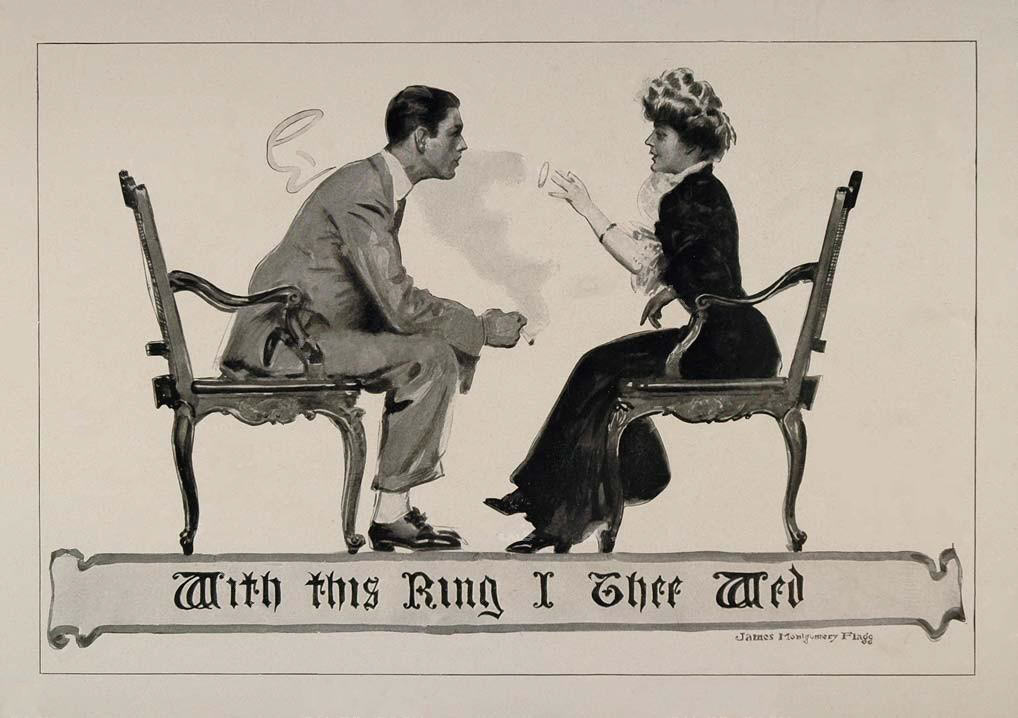 With This Ring by James Montgomery Flagg, 1908